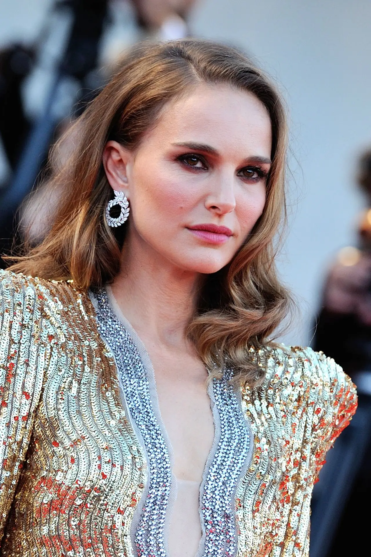 Natalie Portman at Vox Lux Red Carpet at 2018 Venice International Film Festival